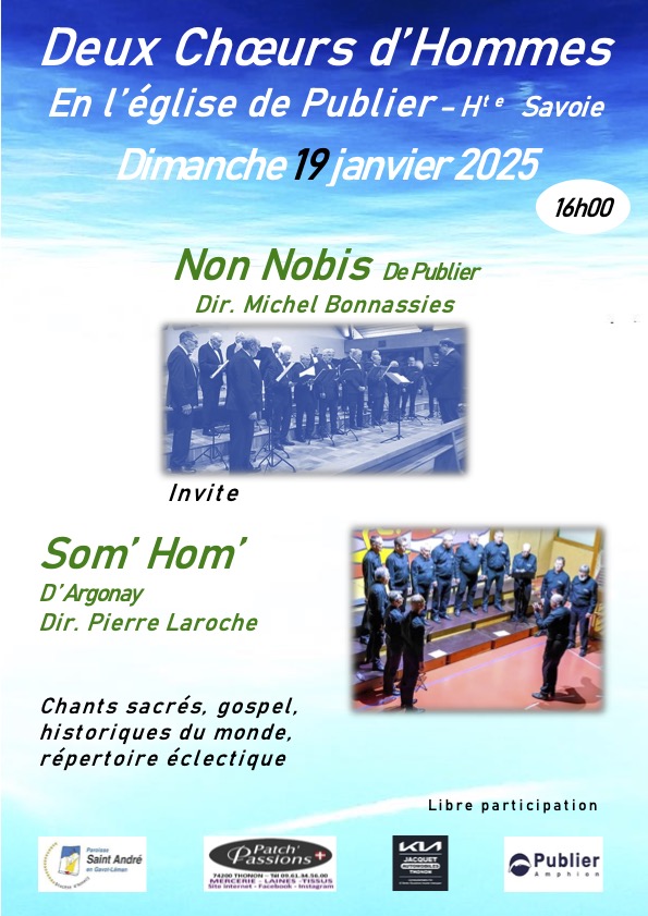 AfficheConcert2025-01-19-Publier-Non-Nobis