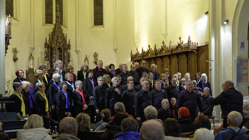 Avec la chorale Nuances à Groisy le 3 décembre 2022