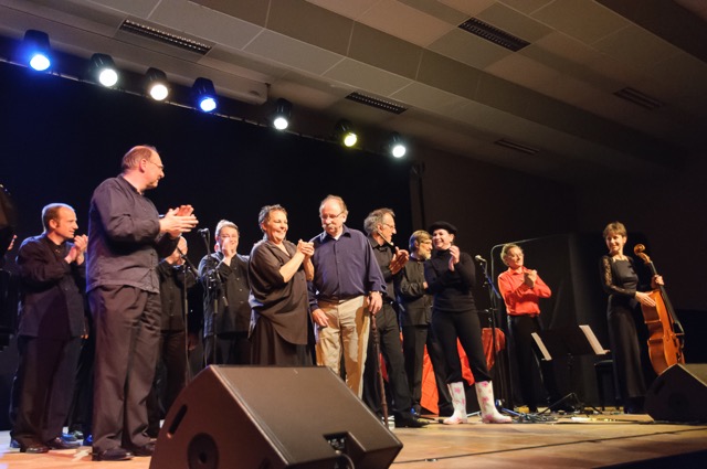 Fin de concert des Restos